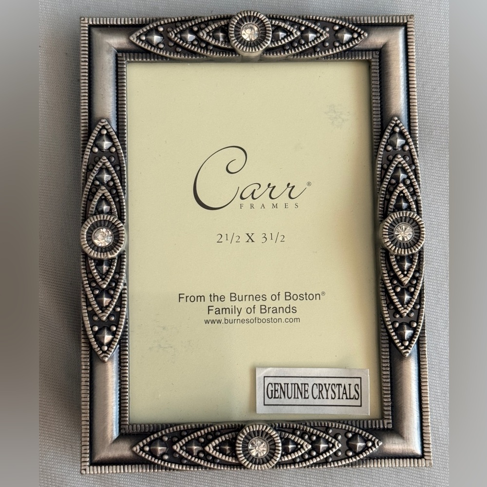 Carr Small Silver Metal Small Decor Picture Frame. Price per Frame.